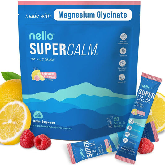 Nello Supercalm Relaxation Drink Mix (20 Packets)