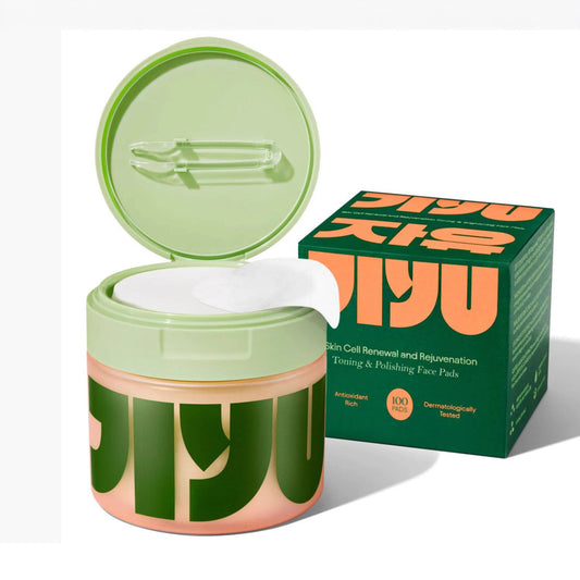 Jiyu Korean Skincare Anti-Aging Toner Pads